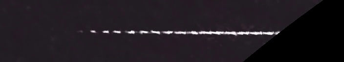 Unprocessed fireball image