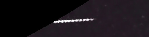 Unprocessed fireball image