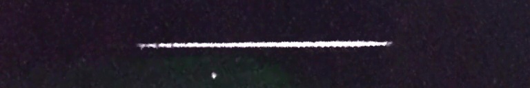 Unprocessed fireball image