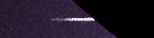 Unprocessed fireball image