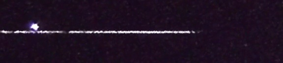 Unprocessed fireball image