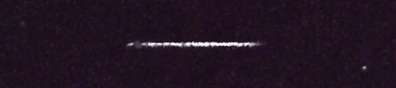 Unprocessed fireball image