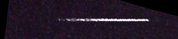 Unprocessed fireball image