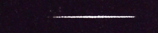 Unprocessed fireball image