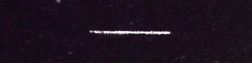 Unprocessed fireball image