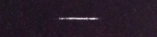 Unprocessed fireball image