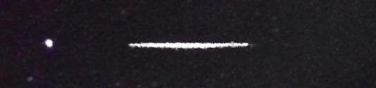 Unprocessed fireball image