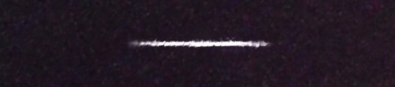 Unprocessed fireball image