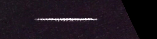 Unprocessed fireball image