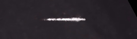 Unprocessed fireball image