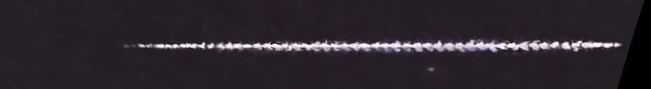 Unprocessed fireball image