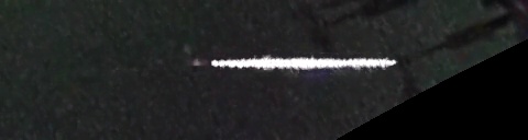 Unprocessed fireball image