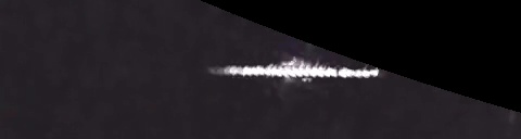 Unprocessed fireball image