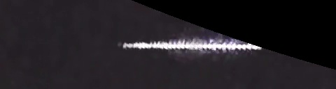 Unprocessed fireball image