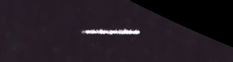 Unprocessed fireball image