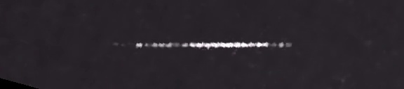 Unprocessed fireball image