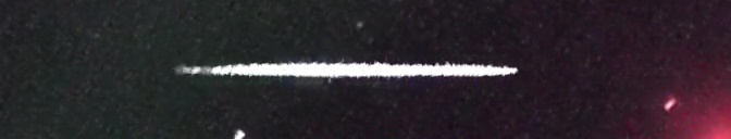 Unprocessed fireball image