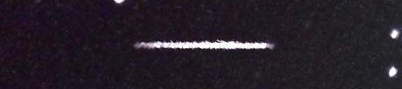 Unprocessed fireball image