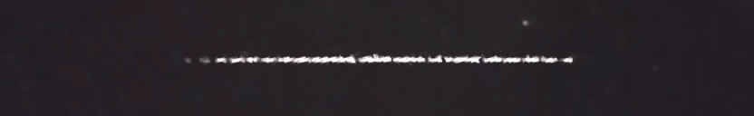 Unprocessed fireball image