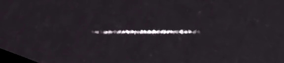 Unprocessed fireball image