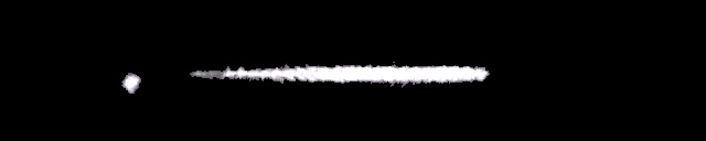 Processed fireball image