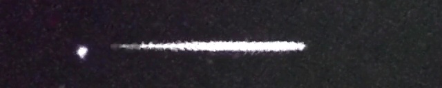 Unprocessed fireball image