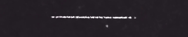 Unprocessed fireball image