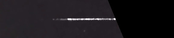 Unprocessed fireball image