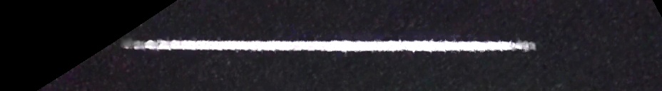 Unprocessed fireball image