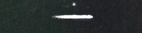 Unprocessed fireball image