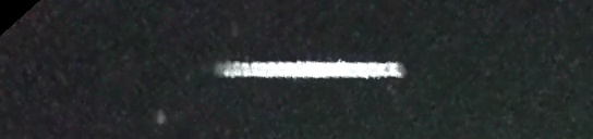 Unprocessed fireball image