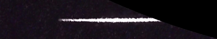 Unprocessed fireball image