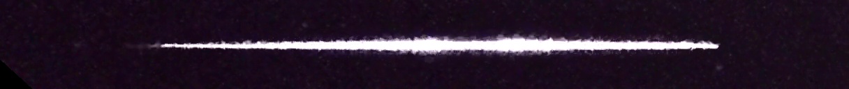 Unprocessed fireball image