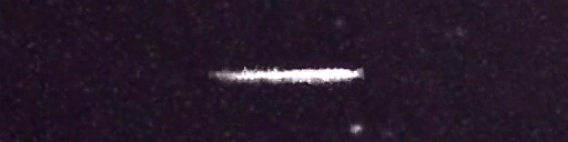 Unprocessed fireball image