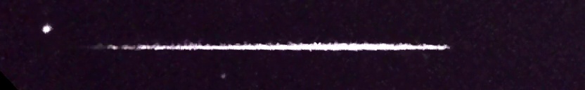 Unprocessed fireball image