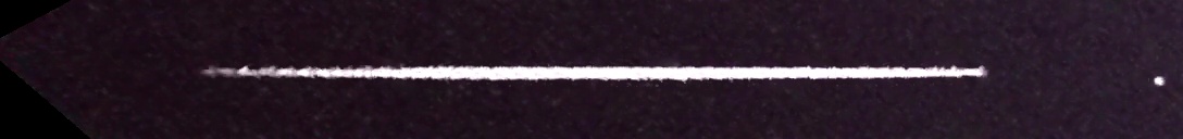 Unprocessed fireball image