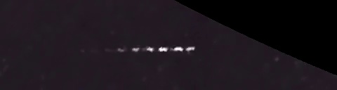 Unprocessed fireball image