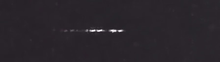 Unprocessed fireball image