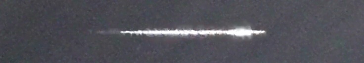 Unprocessed fireball image