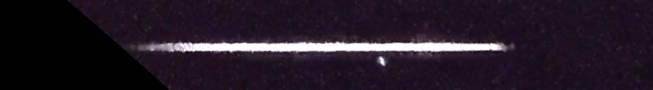 Unprocessed fireball image