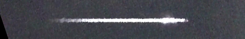 Unprocessed fireball image