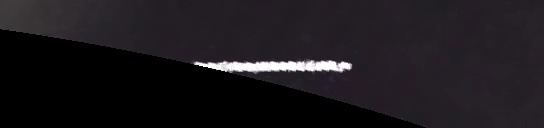 Unprocessed fireball image