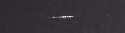 Unprocessed fireball image