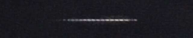 Unprocessed fireball image