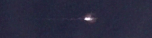 Unprocessed fireball image