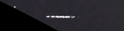 Unprocessed fireball image