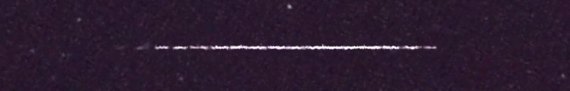 Unprocessed fireball image