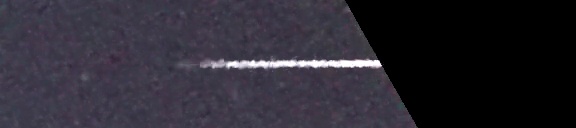 Unprocessed fireball image