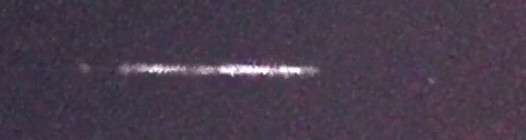 Unprocessed fireball image