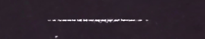 Unprocessed fireball image